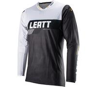 Leatt 5.5 Ultraweld Contrast Maillot de motocross, gris-blanc, taille S pour homme