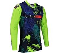 Leatt 5.5 UltraWeld S24 Jungle, maillot L Noir/Vert/Bleu Noir/Vert/Bleu