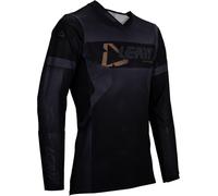 Leatt 5.5 UltraWeld Stealth 2025 Maillot de motocross, noir-gris-brun, taille M pour homme
