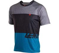 Leatt 5018520191 T-Shirt Homme Gris/Bleu FR : S (Taille Fabricant : S)