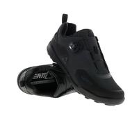 Leatt 6.0 Clip Shoe Hommes Chaussures MTB 43 Gris foncé