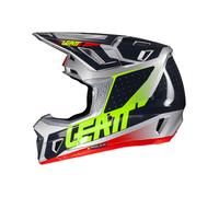 Leatt 7.5 motocross helmet with goggle included M Gray 1025100382