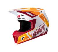 Leatt 7.5 motocross helmet with goggle included S Purple 1025100361