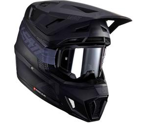 Leatt 7.5 S24 Stealt, casque à croix XXL Noir/Gris Noir/Gris