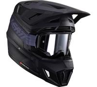Leatt Casque Cross 7.5 V24 360° Turbine Kit avec masques Stealth Noir L