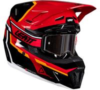 Leatt 7.5 V26, casque de motocross S Noir/Rouge/Orange Noir/Rouge/Orange