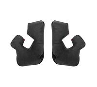 Leatt Foams Moto 8.5/9.5 Cheek Pads Noir 30 mm