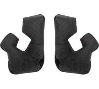 Leatt 8.5, 9.5, coussinets de joues 25 mm Noir Noir