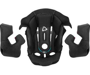 Leatt 8.5/9.5, doublure/coussinets des joues XXL Noir Noir