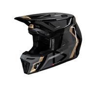 Leatt 8.5 Composite motocross helmet with goggle included S Black 1025100141
