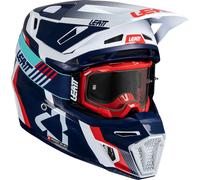 Leatt 8.5 Royal, casque de motocross XL Bleu/Rouge/Blanc Bleu/Rouge/Blanc