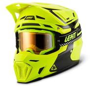 Leatt 8.5+velocity 5.5 Off-road Helmet Kit Jaune M