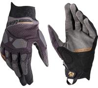 Leatt ADV 5.5 X-Flow Short Gants moto pour dames, Gris/Noir, Taille S