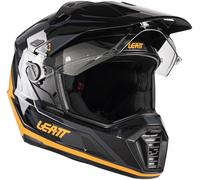 Leatt ADV 7.5 Graphic Casque avec lunettes, noir-orange, taille XL pour homme