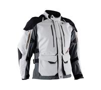 Leatt Veste moto ADV DriTour 5.5 textile imperméable Gris Acier XL/US44/EU54