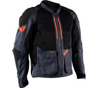 Leatt ADV FlowTour 4.5 Short Veste textile moto, Fer, Taille L