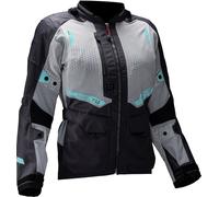 Leatt ADV Flowtour 5.5 Veste textile de moto pour femmes, Gris foncé/gris clair, Taille 3XL