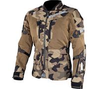 Leatt Veste textile imperméable Adventure FlowTour 7.5 Camo XL Noir/Marron/Beige