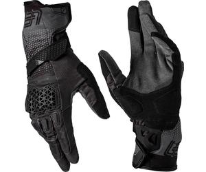 Leatt ADV Hydradri 5.5 Gants de moto imperméables, noir/gris, Taille L