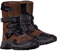 Leatt ADV Hydradri 7.5 Short Bottes de moto imperméables, brun, taille 48 pour homme