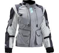 Leatt ADV Multitour 5.5 Veste textile de moto pour femmes, Gris foncé/gris clair, Taille XL
