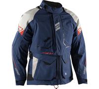 Leatt Veste textile imperméable Adventure MultiTour 8.5 V26 XL Bleu foncé/Gris clair/Rouge