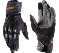 Leatt Gants de moto Adventure Subzero 5.5 Long imperméables M Noir/Gris foncé