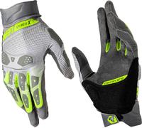 Leatt ADV X-Flow 5.5 Short Gants de moto, Vert/Gris, Taille S
