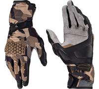 Leatt ADV X-Flow 7.5 Desert Gants de moto, noir/marron, Taille L
