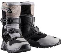 Leatt Adventure 7.5 X-Flow Short V26, bottes courtes 42 EU Noir/Gris Noir/Gris