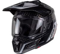 Leatt Adventure 9.5 Carbon, casque d aventure XL Noir/Gris/Rouge Noir/Gris/Rouge