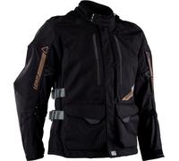 Leatt Adventure DriTour Long 5.5 V26, veste textile imperméable L Noir/Gris/Bronze Noir/Gris/Bronze