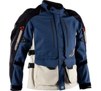 Leatt Adventure DriTour Long 5.5 V26, veste textile imperméable XXL Bleu Foncé/Gris Clair/Noir Bleu Foncé/Gris Clair/Noir