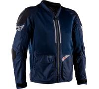 Leatt Adventure FlowTour 4.5 Short V26, veste en textile XL Bleu Foncé/Noir Bleu Foncé/Noir
