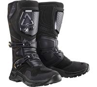 Leatt Adventure HydraDri 7.5, bottes imperméables 38 EU Noir/Gris Noir/Gris