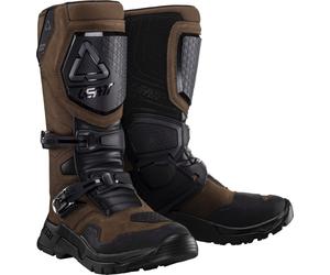 Leatt Adventure HydraDri 7.5, bottes imperméables 42 EU Marron/Noir Marron/Noir