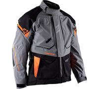 Leatt Adventure MultiTour 8.5 V26, veste textile imperméable M Gris/Noir/Orange Gris/Noir/Orange