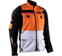 Leatt Adventure Rally 7.5 Hydradri V26, veste textile imperméabl L Noir/Orange/Gris Clair Noir/Orange/Gris Clair