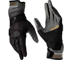 Leatt Adventure X-Flow 5.5, gants M Noir/Gris Foncé/Or Noir/Gris Foncé/Or