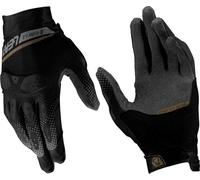 Leatt Adventure X-Flow 5.5 Short, gants XS Noir/Gris Foncé/Or Noir/Gris Foncé/Or