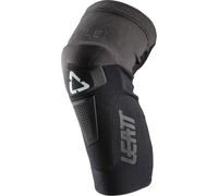 Leatt Airflex Hybrid Protecteurs de genou de Motocross, noir, Taille XL