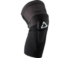 Leatt AirFlex Hybrid, protections des genoux M Noir Noir