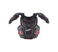 LEATT Bib 4.5 Hybrid Pro Junior #L/XL 147-159cm Black - 5026011861