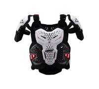 LEATT Bib Protector 5.5 Pro Evo - White - L/xl 172-184cm - 5025202344
