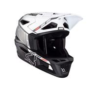 Leatt Blanc 57-58cm Casque MTB Gravity 6.0 Carbon White Adulte Unisexe