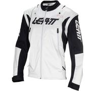 Leatt 4.5 Lite, veste textile imperméable XXL Blanc/Noir Blanc/Noir