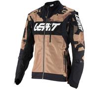 Leatt 4.5 X-Flow S24 Stone, veste en textile XXL Marron/Noir/Blanc Marron/Noir/Blanc