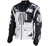 Leatt 5.5 Enduro S24 Forge, veste en textile XL Gris/Noir/Rouge Gris/Noir/Rouge