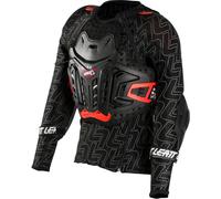Leatt Body Protector 4.5 Chemise protectrice de motocross pour enfants, noir, taille S M