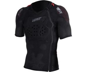 Leatt Body Tee ReaFlex Stealth Veste de protection à manches courtes, noir, Taille M